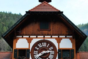 Die weltgrößte Kuckucksuhr in Triberg im Schwarzwald